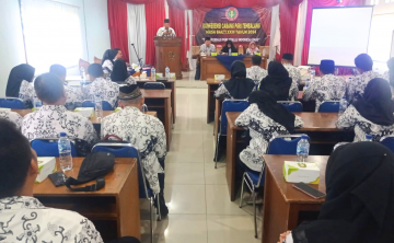 Rapat Besar PGRI Rajabasa - Persatuan Guru Republik Indonesia Cabang Rajabasa